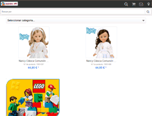 Tablet Screenshot of juguetes-jac.com